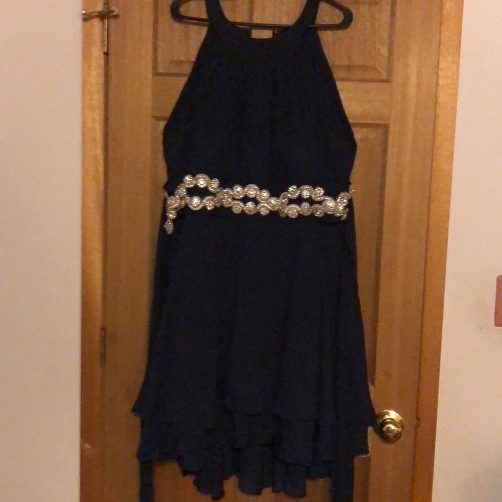 One of a kind navy dress